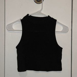 turtleneck crop top